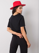 Czarny t-shirt z aplikacją North