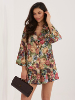 Zielona krótka marynarka od garnituru