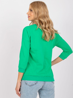 Zielona bluzka basic Oliwia