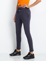 Grafitowe spodnie Cadence