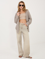 Fango muślinowa koszula z kołnierzykiem