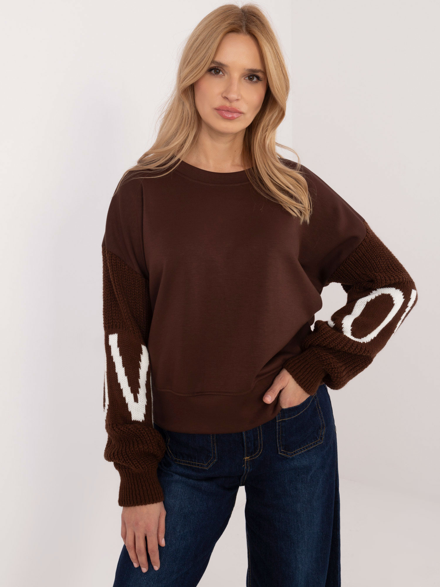 Bluza brązowy