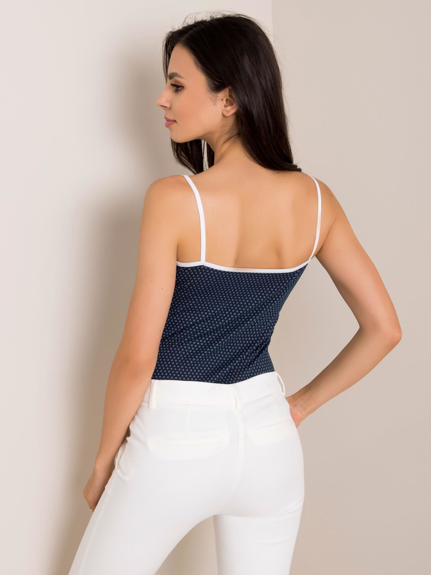 Ammie navy top
