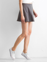 Spódnica rozkloszowana ciemnoszara