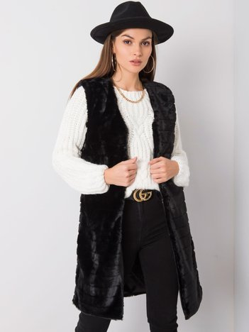 Black Softy Vest OCH BELLA