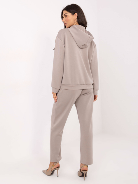 Fango casualowy komplet z pikowaną bluzą