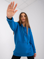 Ciemnoniebieska bluza kangurka Atlanta RUE PARIS