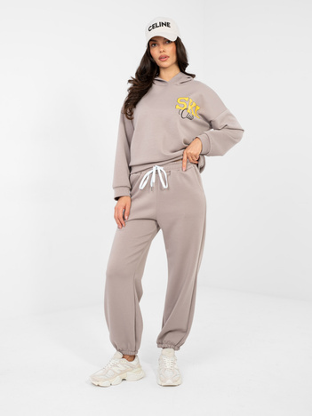 Fango dresowy komplet z bluzą z kapturem RUE PARIS 