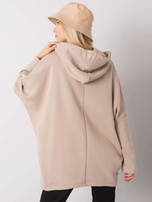 Beżowa bluza z kapturem Laylla
