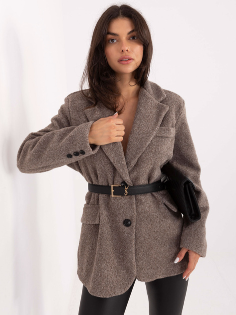 Fango płaszcz o kroju oversize RUE PARIS