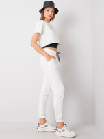 Ecru komplet damski Alida RUE PARIS