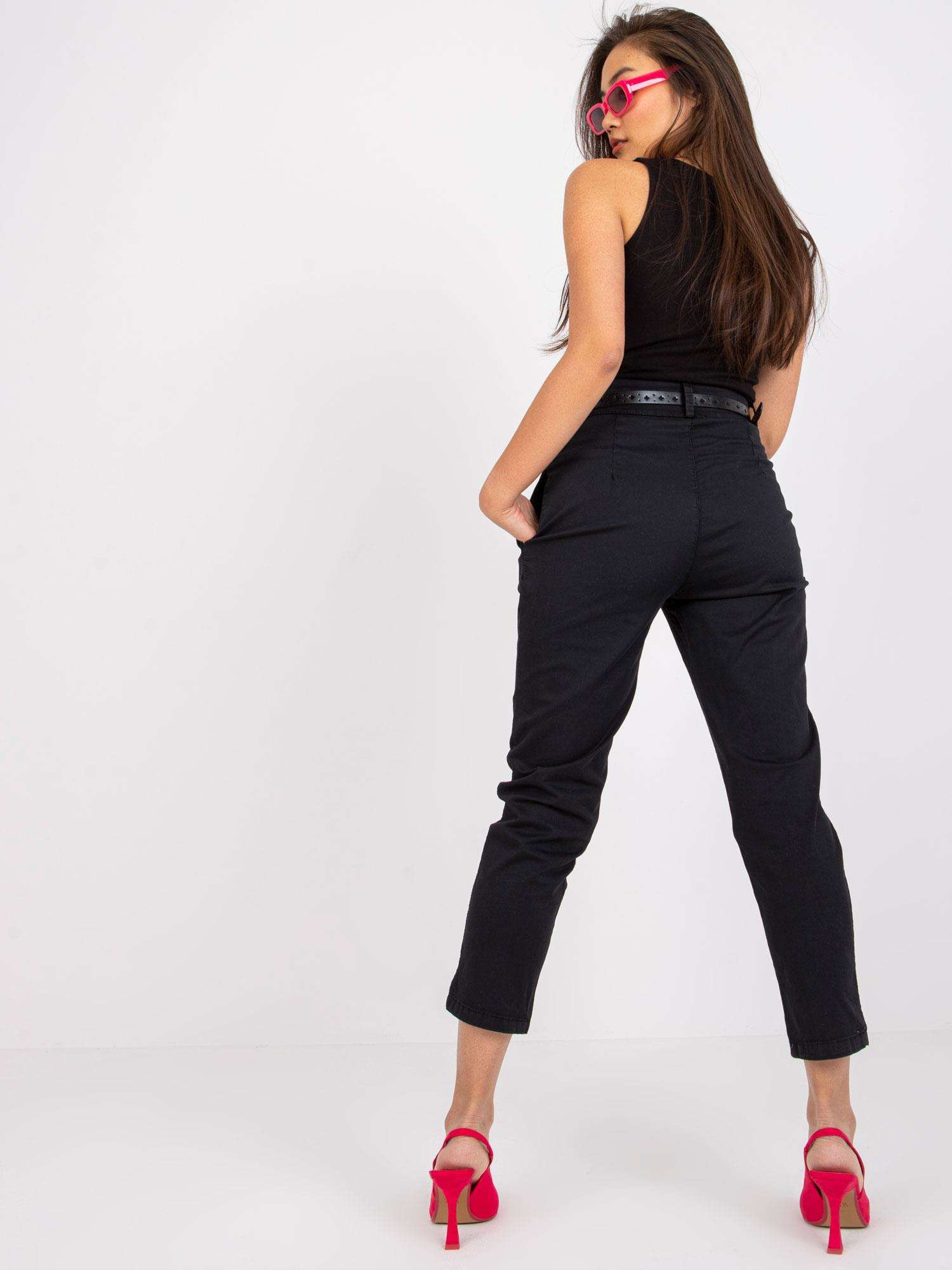 Black Regine Pants