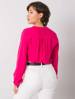 Fuchsia-Bluse Davina RUE PARIS.