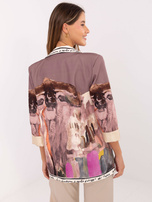 Fango damska marynarka z nadrukiem