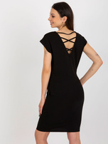 Hurt Schwarzes Sweatkleid mit Taschen OCH BELLA