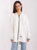 Hurtownia Ecru bluza rozpinana z bawełny