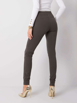 Ciemne khaki spodnie Giulianna 