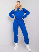 Ciemnoniebieski komplet dresowy bawełniany Solange