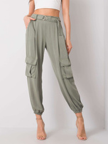 Khaki spodnie Lorrita OCH BELLA