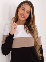 Biało-czarna sukienka Feliciana RUE PARIS