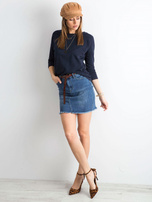 Granatowa bluzka April