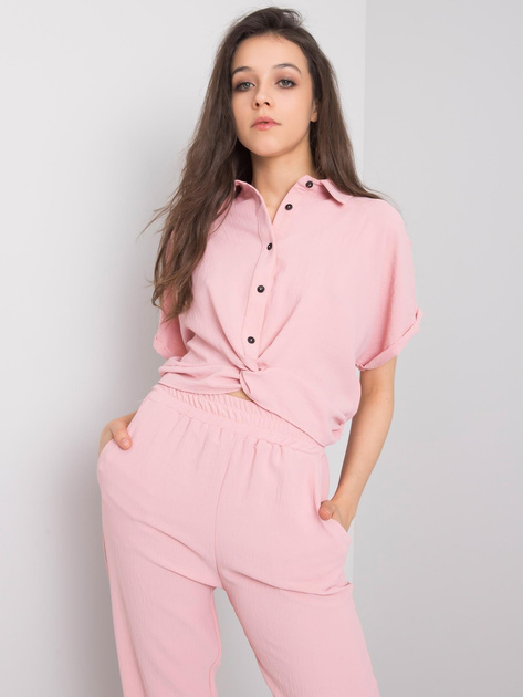 Różowy komplet Maire RUE PARIS