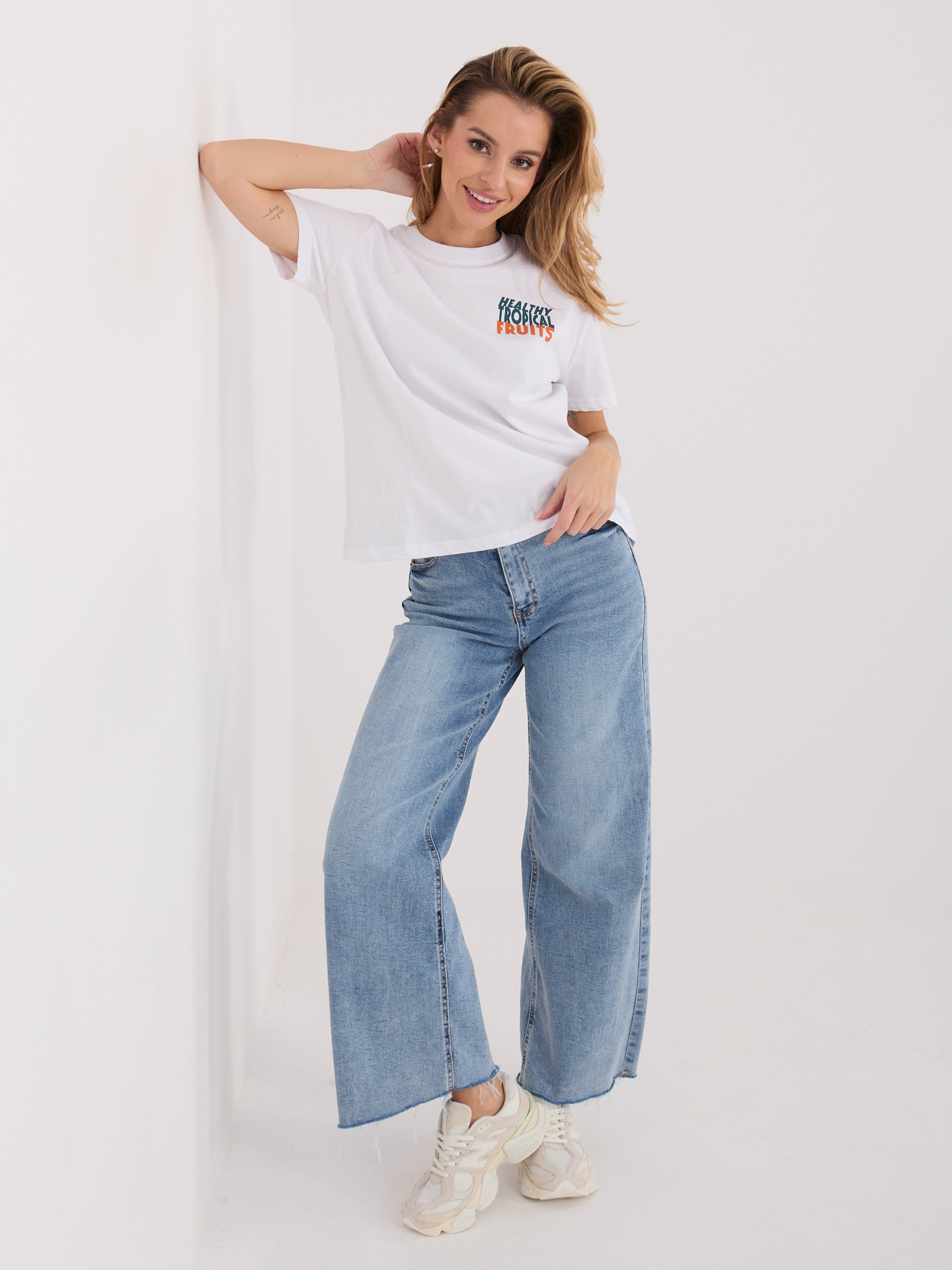 T-shirt biały