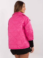 Hurt Fuksjowa przejściowa kurtka damska z pikowaniem