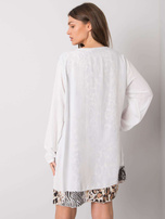Biała luźna sukienka Gracilyn