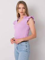 Marion Light Purple Blouse