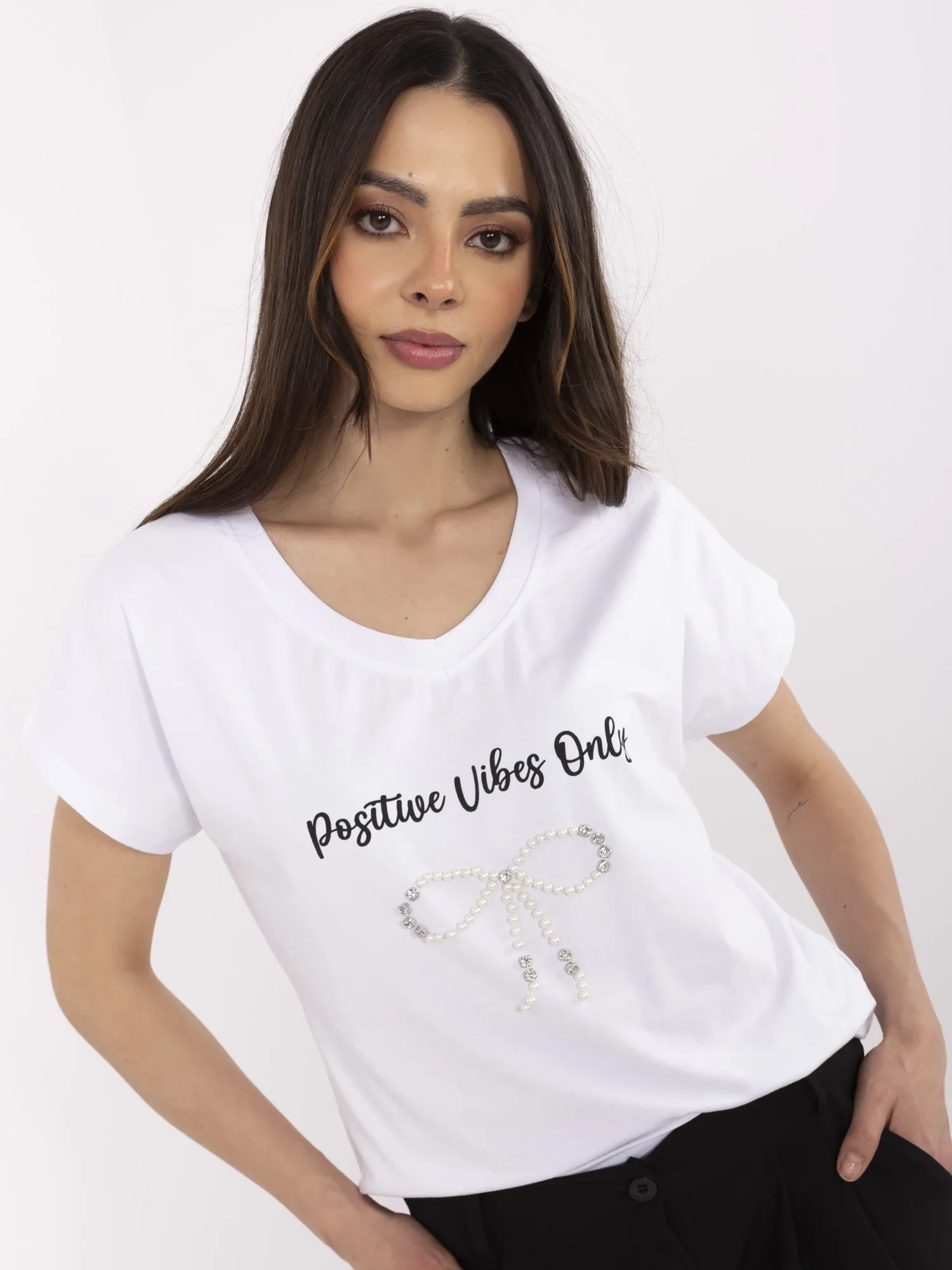T-shirt biały