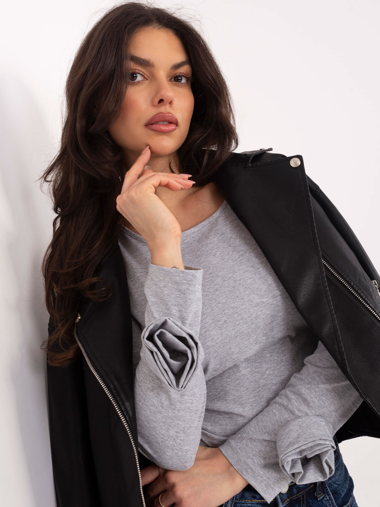 Bluzka szary