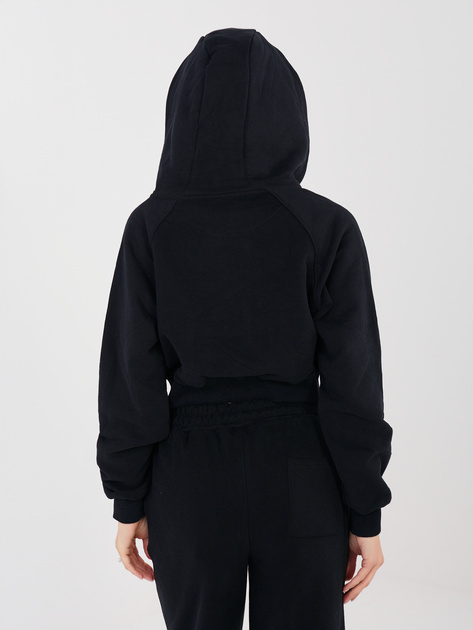 Czarny dresowy komplet z haftem NATURAL SIDE