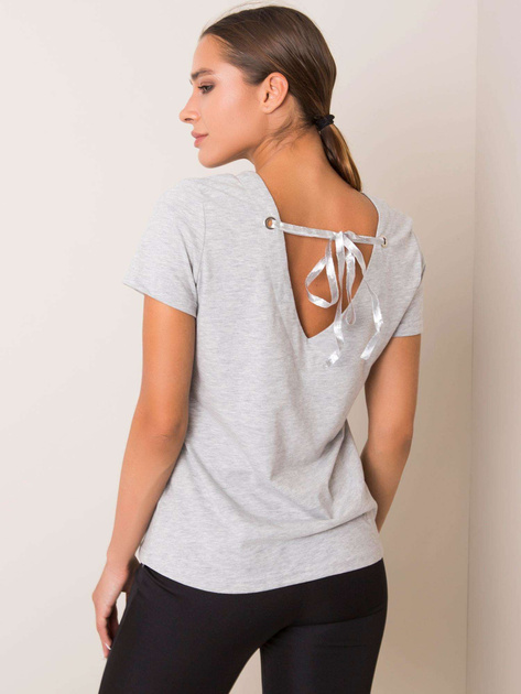 Szary t-shirt Marble FOR FITNESS