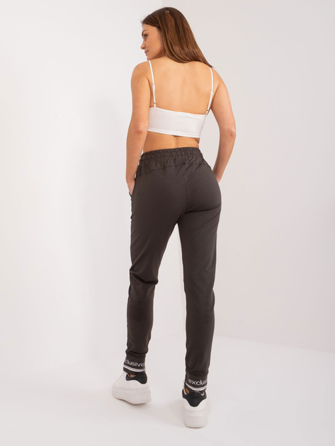 Hurt Khaki damskie spodnie dresowe z kieszeniami