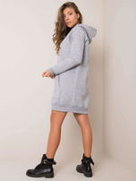 Szara melanżowa sukienka Vittoria RUE PARIS