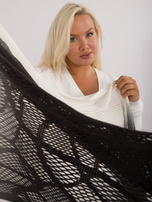 Szalik AT-SZ-602.61 ECRU/BLACK