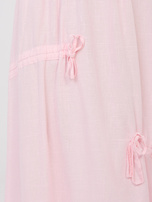 Jasnoróżowa długa spódnica bez zapięcia 