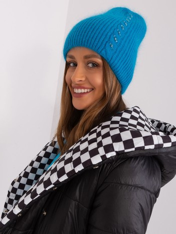 Wholesale Light Blue Women's Hat with Applications