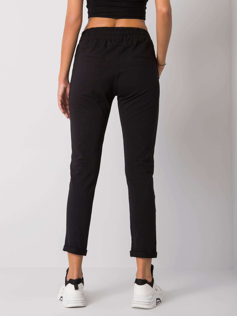 Czarne spodnie dresowe damskie Imrie