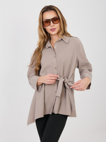 Fango asymetryczna koszula z sztruksu RUE PARIS 