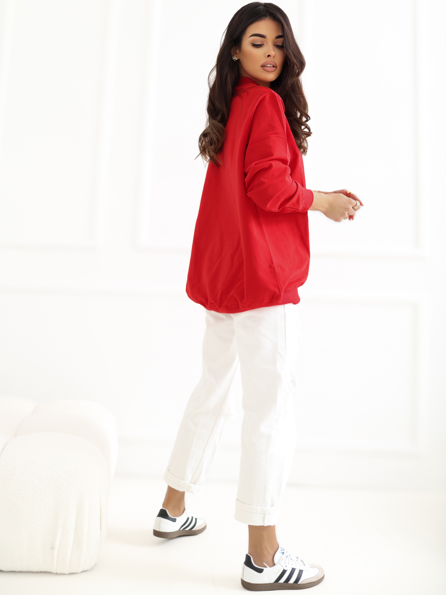 Czerwona bluza Twist