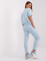 Hurt Jasnoniebieski komplet dresowy z bluzą