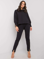 Czarny dwuczęściowy komplet damski Shanisse RUE PARIS