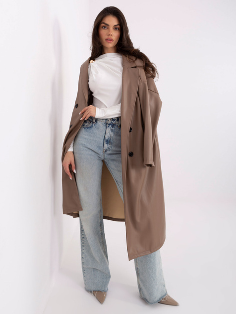 Ecru eleganckie body z ozdobnym detalem