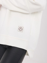 Ecru bluza z okrągłym dekoltem RUE PARIS