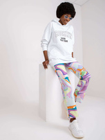 Biała damska bluza dresowa Roxane  