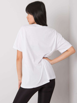 Biały t-shirt z nadrukiem Gabee