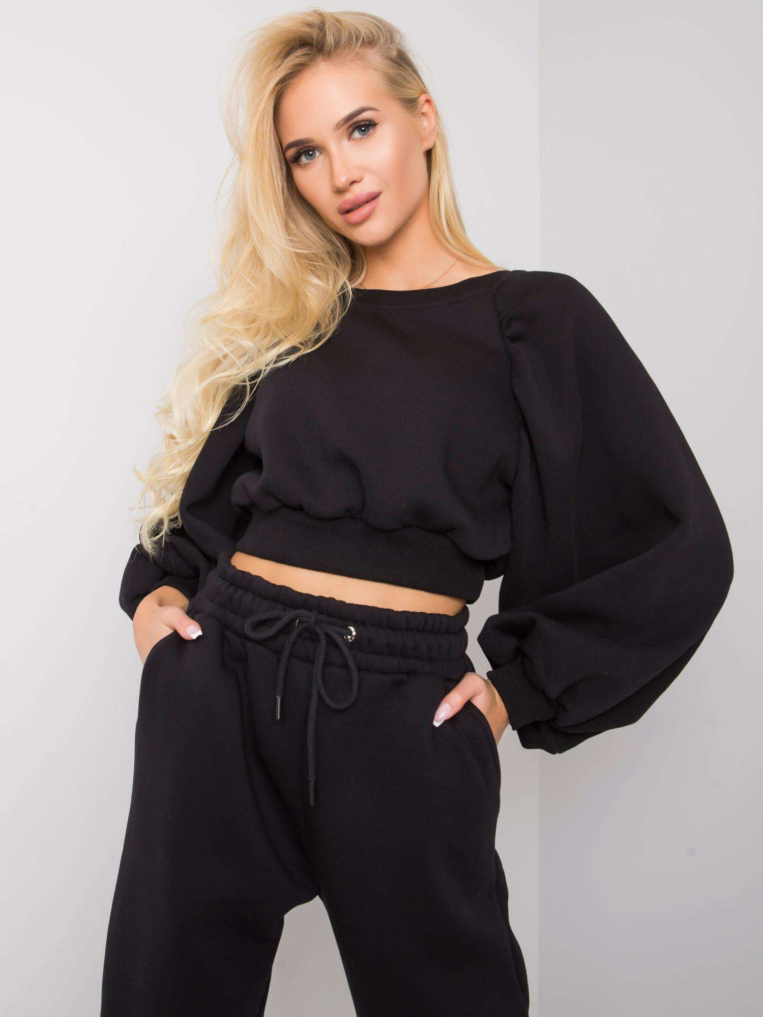 Black women's two-piece set Constanca RUE PARIS.