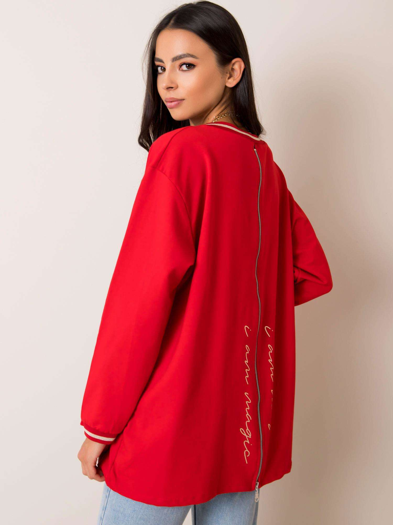 Red Dorianna Sweatshirt